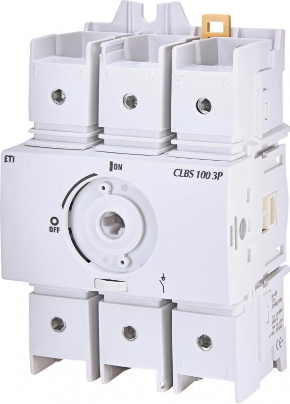 Вимикач навантаження ETI CLBS 100 3Р 100A без рукоятки (4661405)