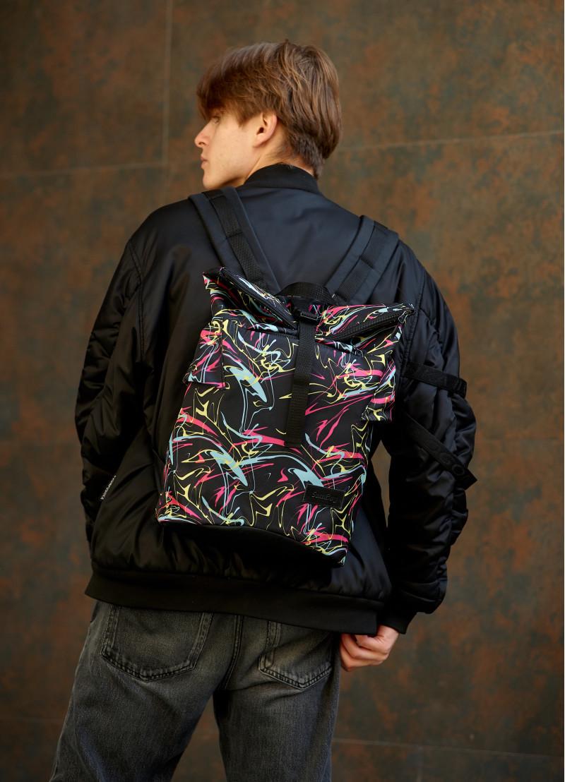 Рюкзак мужской Sambag RollTop KZN Черный (15379705)