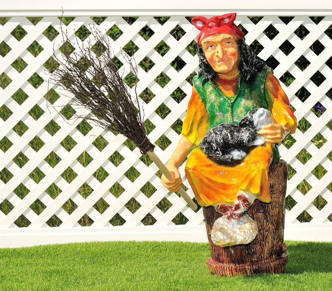 Садовая фигура Баба Яга 92 см (694)