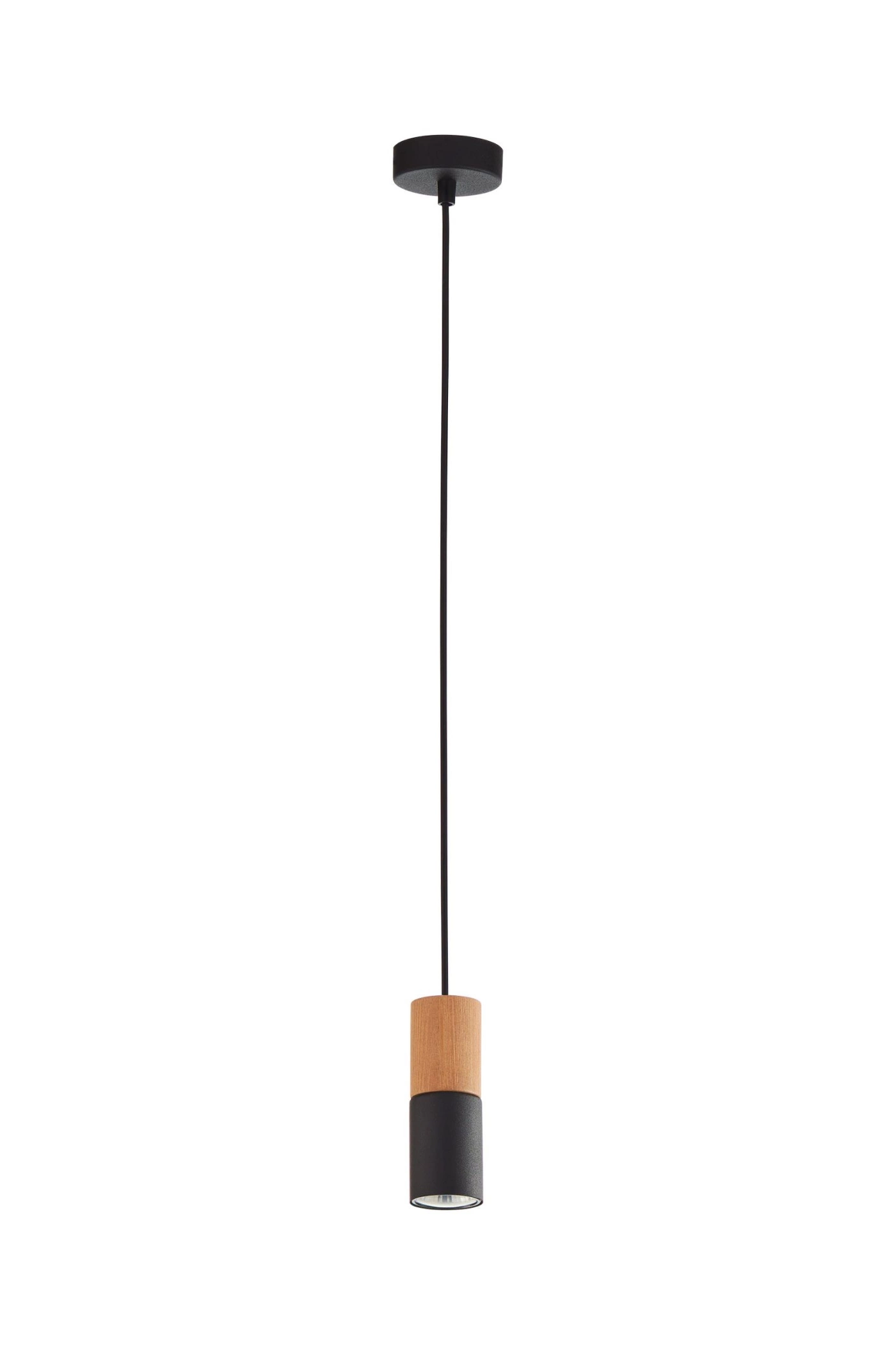 Підвісний світильник TK Lighting 6309 Elit Black/Wood 1 (11094529)