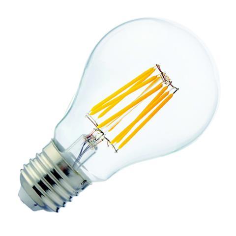 Лампа светодиодная Horoz Electric Filament Globe-8 8W A60 Е27 2700К