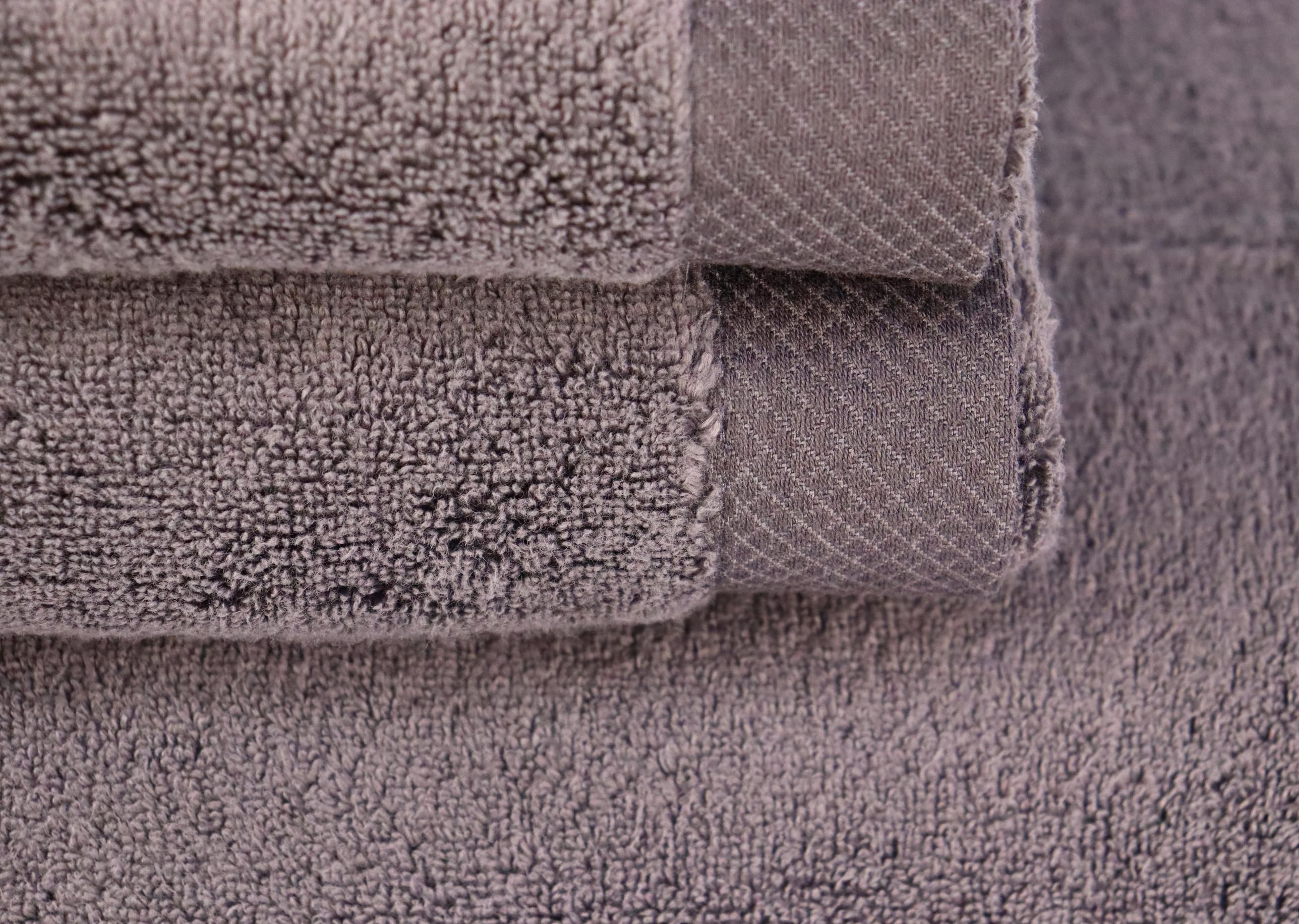 Рушник Lubow Microcotton 50х90 см 550 г/м2 Темно-сірий - фото 5 Рушник Lubow Microcotton 50х90 см 550 г/м2 Темно-сірий - фото 5