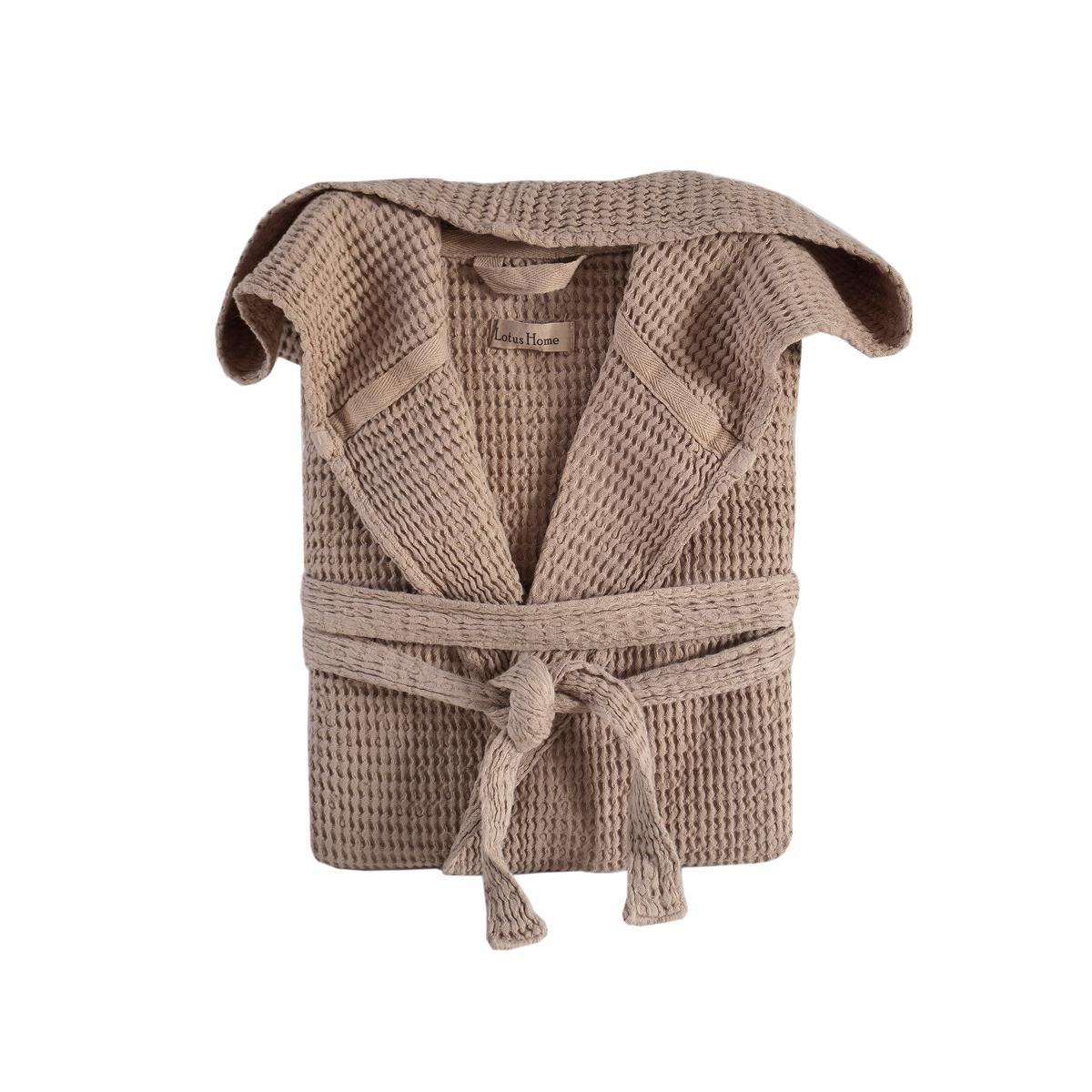 Халат Lotus Home Rius kahve L/XL Кофейный (26029368) Халат Lotus Home Rius kahve L/XL Кофейный (26029368)