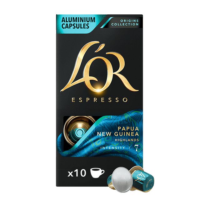 Кофе в капсулах L'OR Espresso Papua New Guinea 10 шт. совместимы с Nespresso 100% Арабика