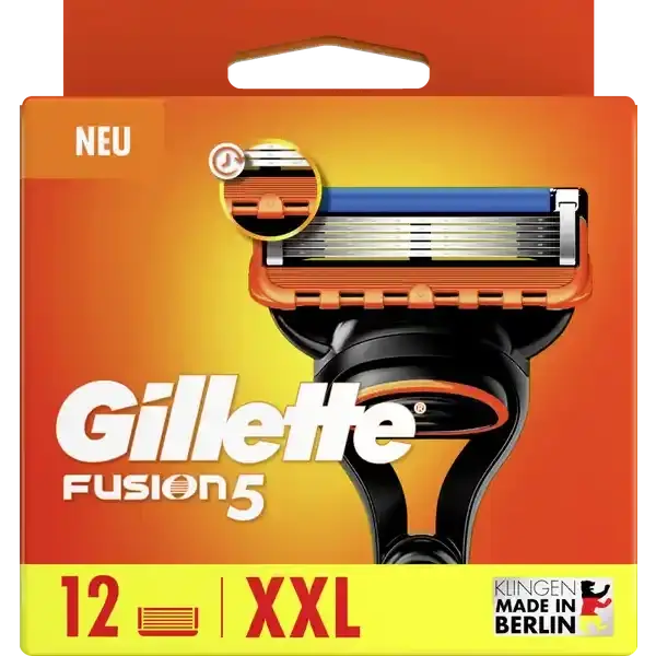 Леза для гоління змінні Gillette Fusion5 12 шт.