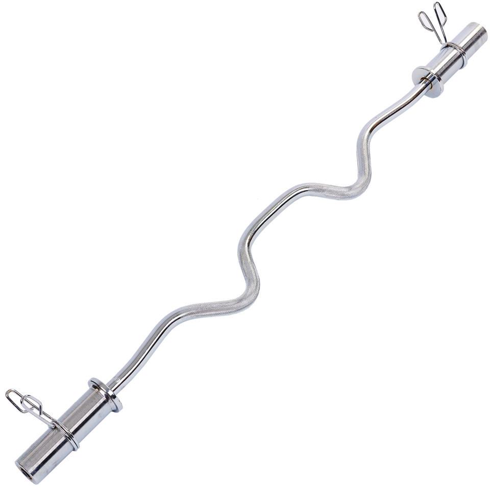 Гриф EZ для штанги хромированный 50 мм (2522949912) Гриф EZ для штанги хромированный 50 мм (2522949912)