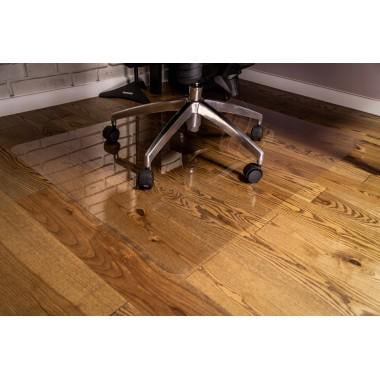 Захисний килимок під крісло з монолітного полікарбонату Poly-Frik 0,8 мм 1000х1240 мм Прозорий (ZK-08) - фото 9