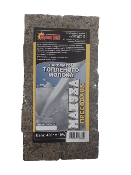 Макуха прессованная Бомба Топленое молоко 430 г (2000155668696)
