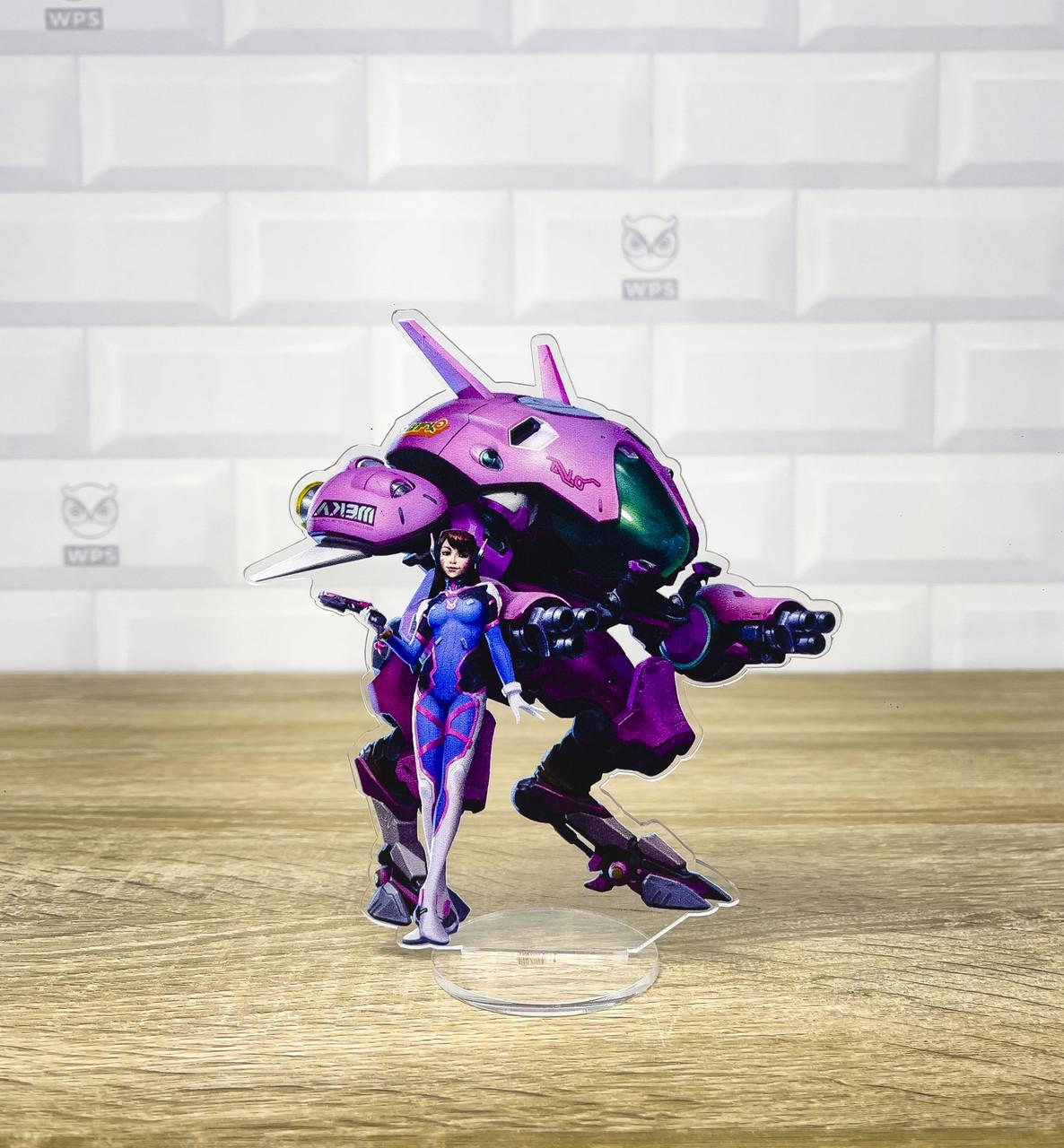Фигурка коллекционная акриловая Overwatch D.Va 15 см (2123689383)