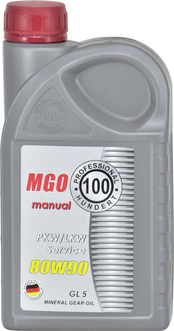 Трансмиссионное масло Hundert 80W-90 MGO GL-5 1 л (MGO GL 5)