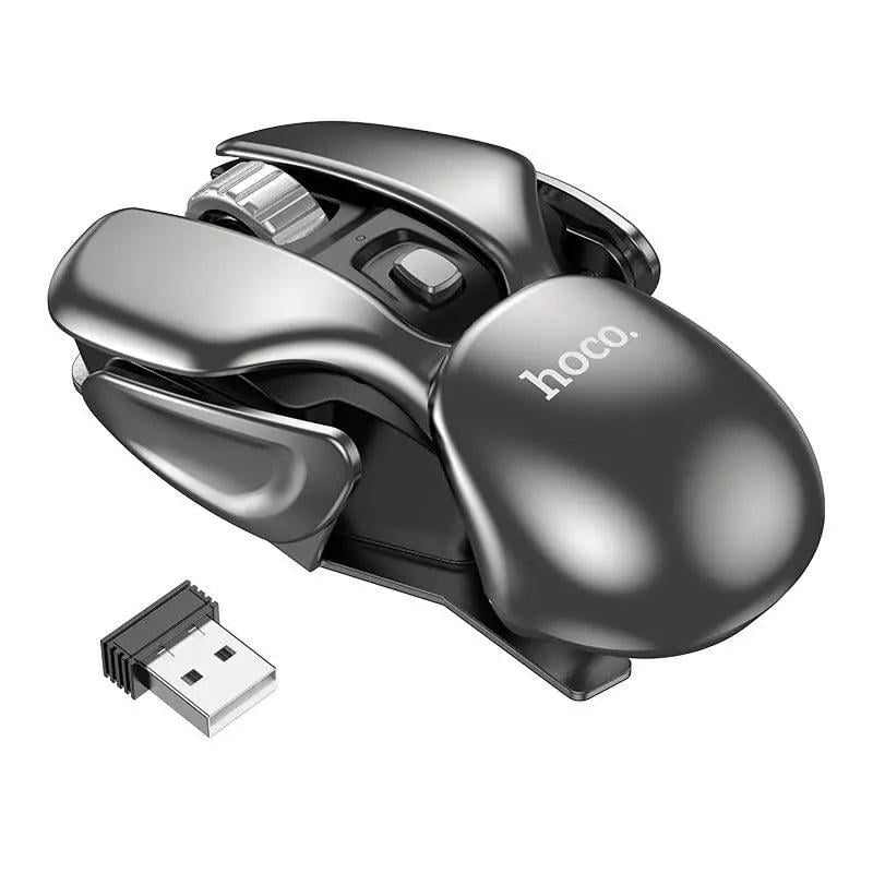 Миша комп'ютерна ігрова бездротова Hoco Main gaming wireless DI43 2,4GHz 1600DPI 300 мАч Black (605236) - фото 4