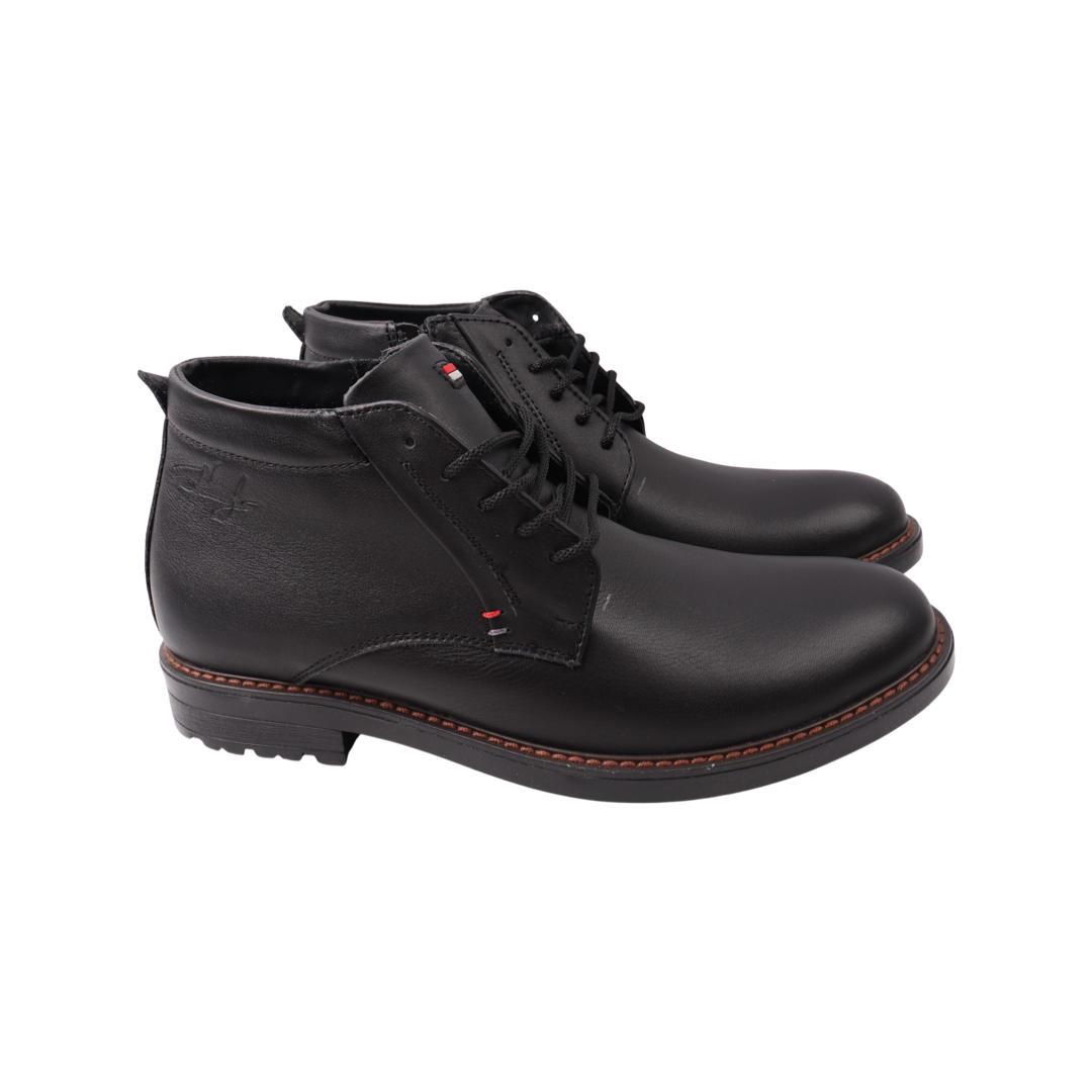 Черевики чоловічі Konors натуральна шкіра р. 40 Чорний (575-22/23ZHC 40)