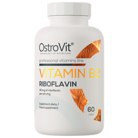 Витамин В2 OstroVit Vitamin B2 Riboflavin 60 капсул
