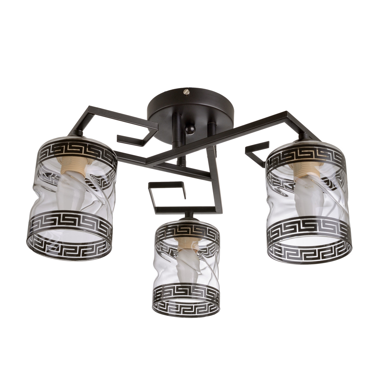 Люстра Brille LK-688C/3 E14 BK (24-425)