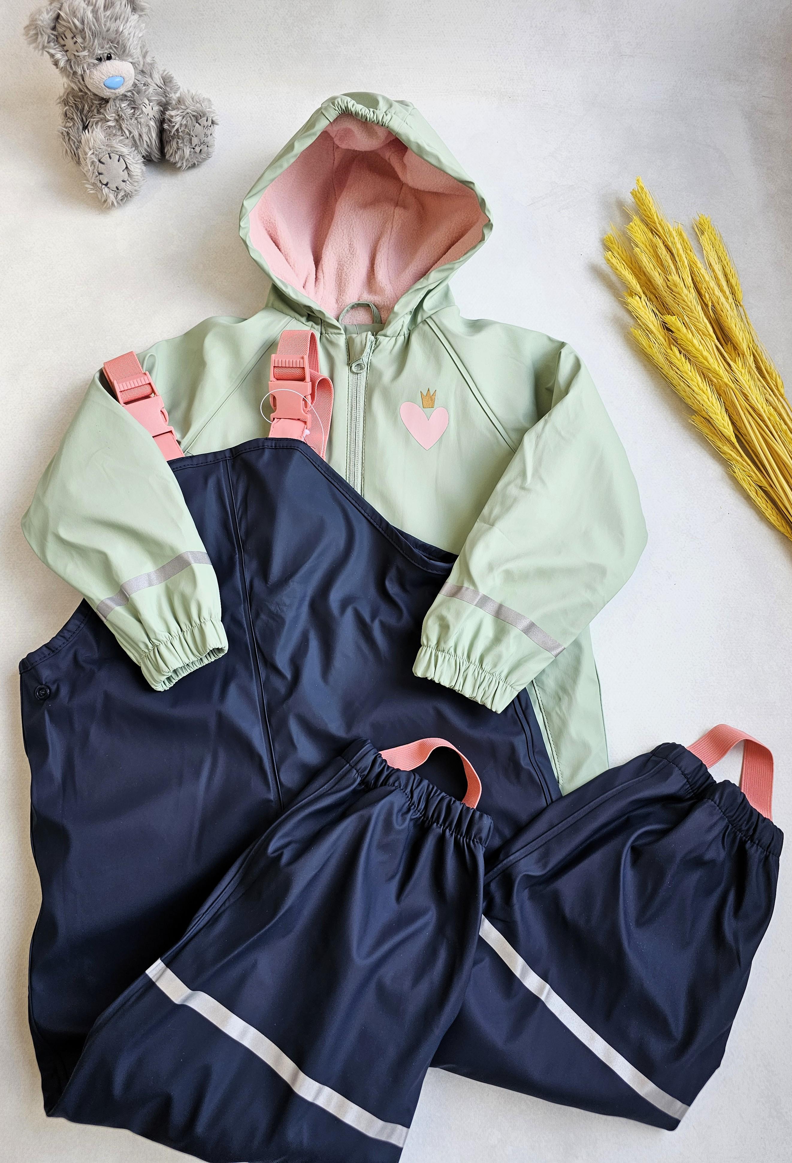 Дощовик-костюм дитячий Lupilu на флісі брудопруф 98-104 см (870818/082211)