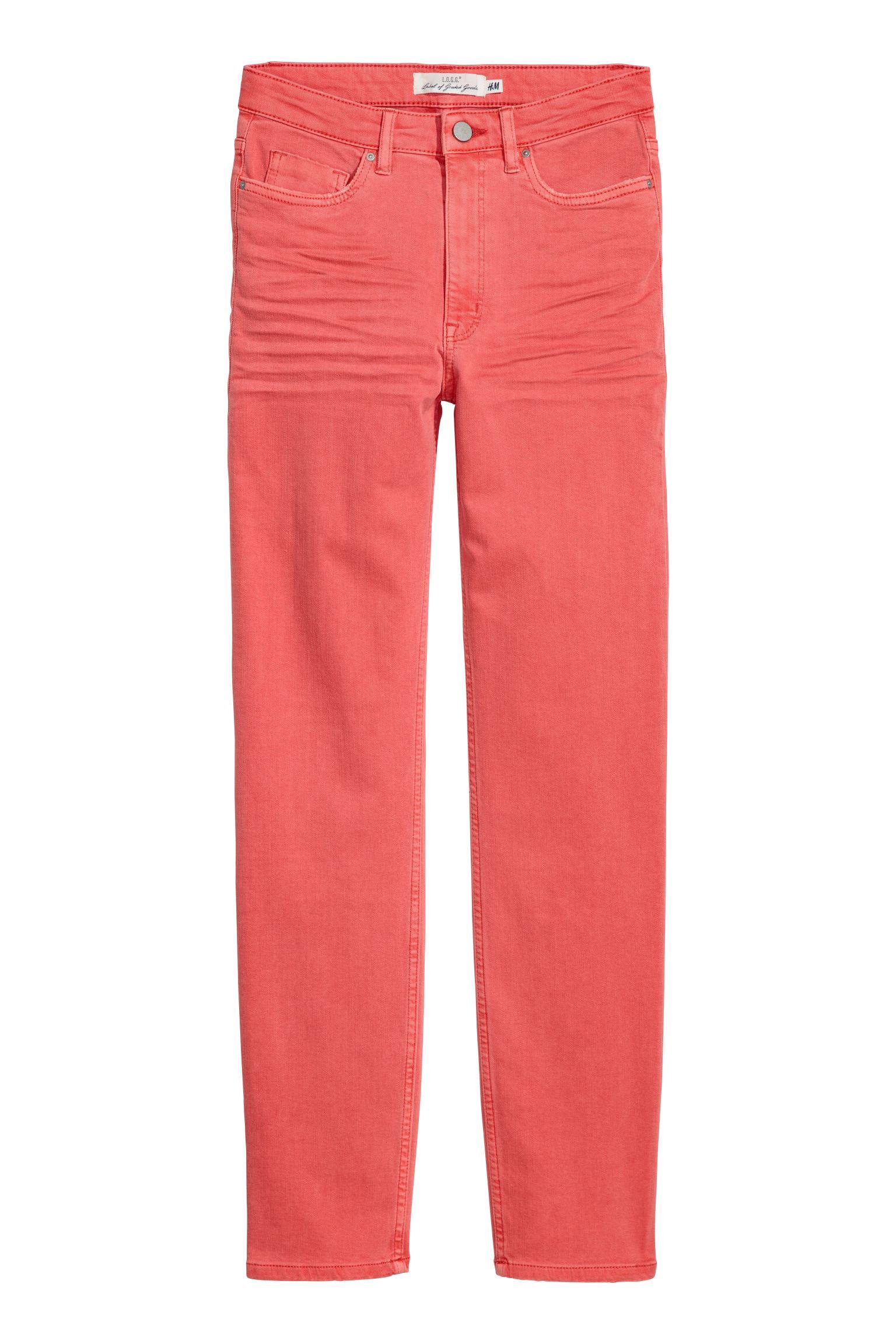 Джинсы р. 36 Коралловый (5738567dlog)