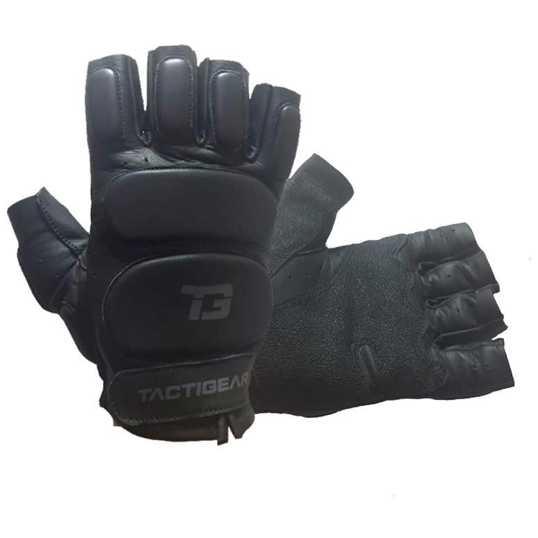 Рукавички шкіряні без пальців TACTIGEAR PS-8801 Patrol L Black (A-012532)