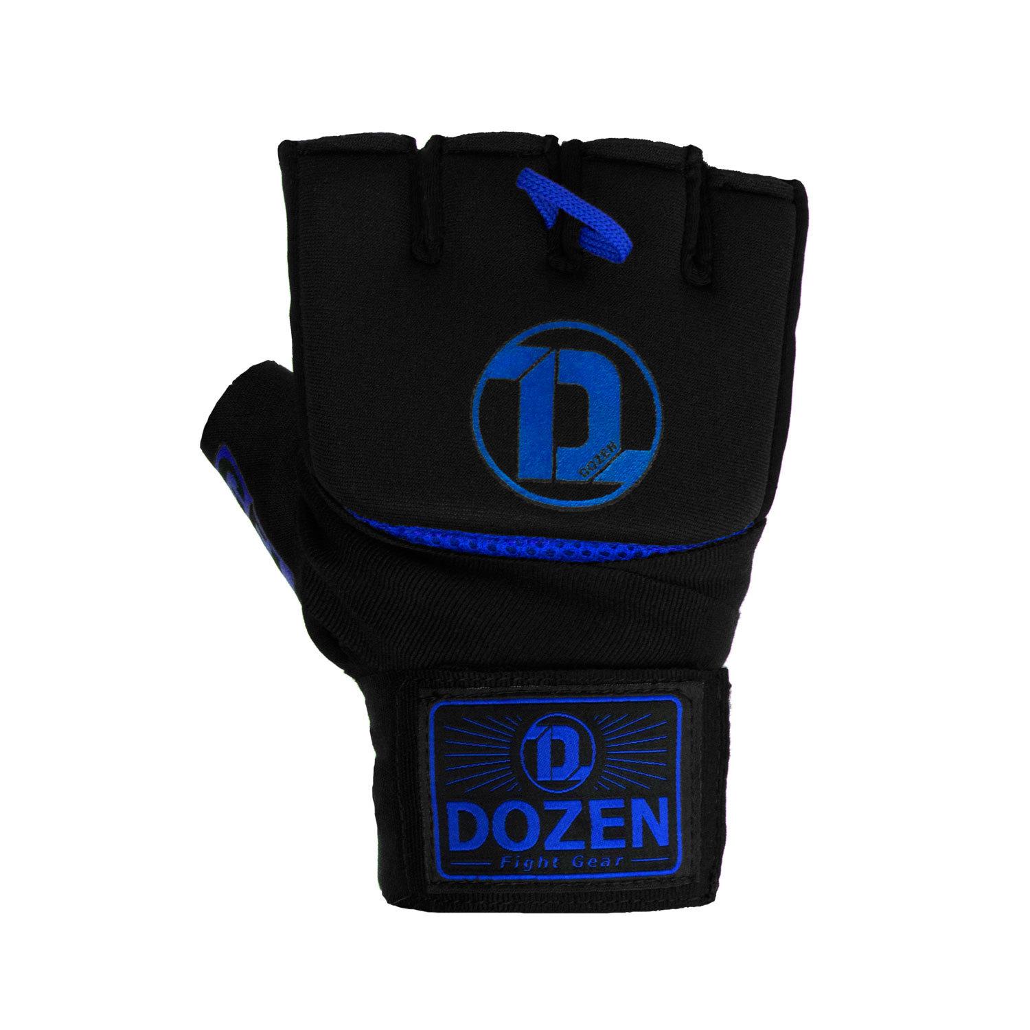 Бинты-перчатки Dozen Pro Gel Air Inner Speed Wraps S/M Черно-синий - фото 3 Бинты-перчатки Dozen Pro Gel Air Inner Speed Wraps S/M Черно-синий - фото 3