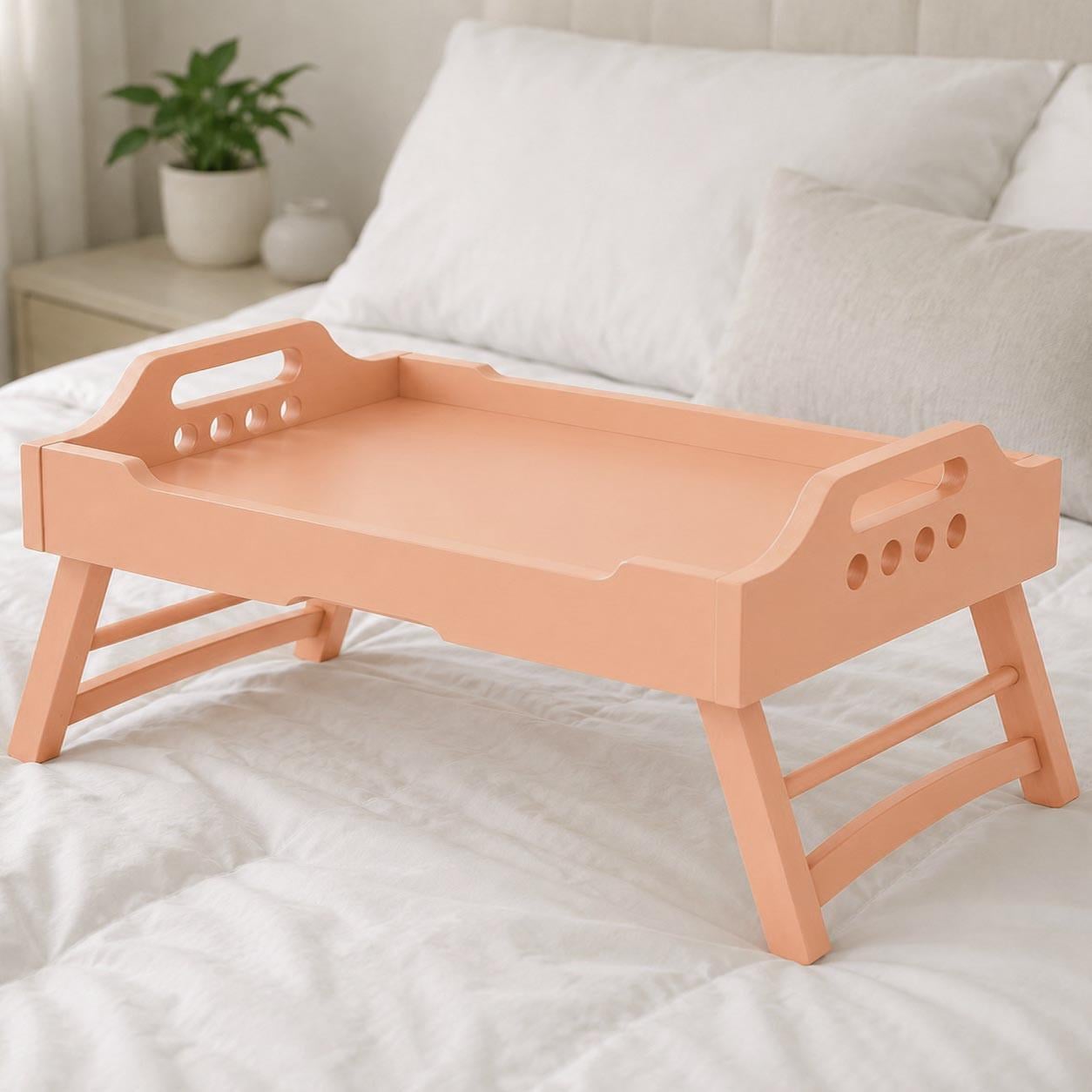 Столик-поднос из дерева Лорин Грейпфрут (СТБ-021654)