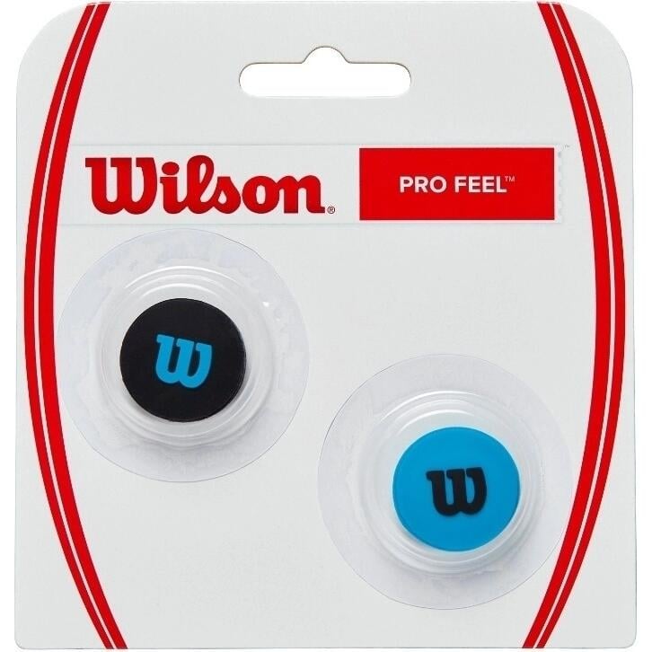 Вибротушители для ракеток Wilson PRO FEEL ULTRA DAMPENERS 2 шт. Сине-черный (WR8405801001)