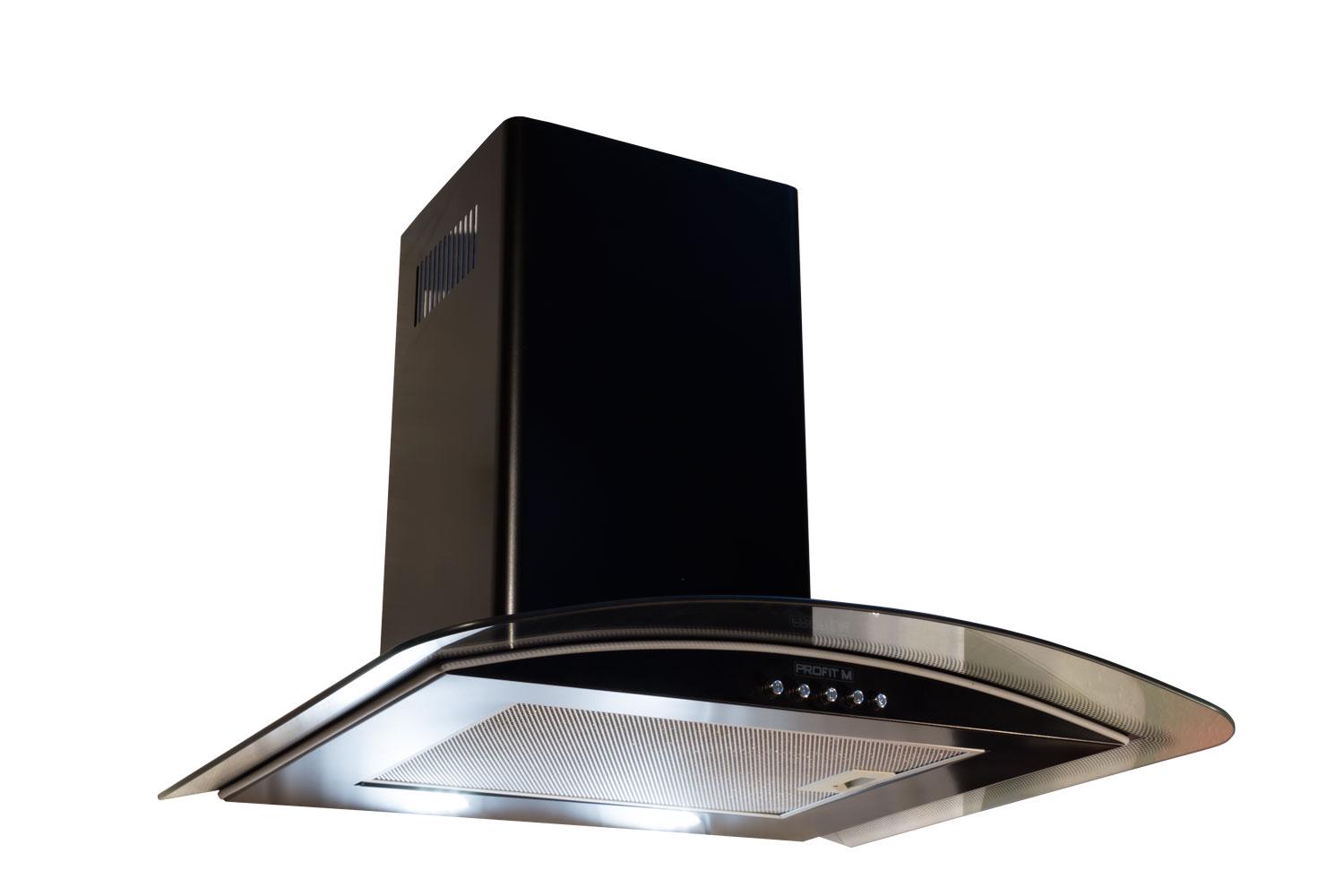 Вытяжка кухонная ProfitM Селена 60 см 750 м3 Черный - фото 1 Вытяжка кухонная ProfitM Селена 60 см 750 м3 Черный - фото 1