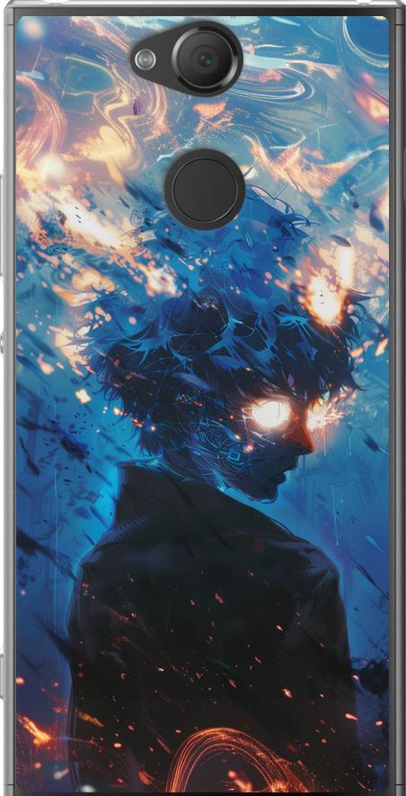 Чехол на Sony Xperia XA2 H4113 Сатору Годжо (6129u-1357-42517)