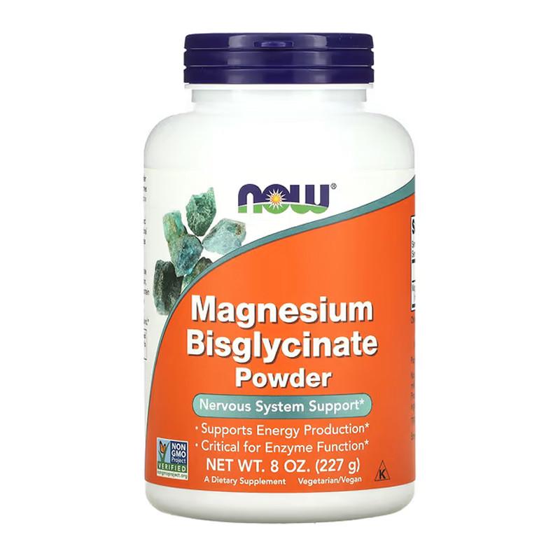 Магний NOW Magnesium Bisglycinate Powder 227 г Без вкуса (10913-01) Магний NOW Magnesium Bisglycinate Powder 227 г Без вкуса (10913-01)