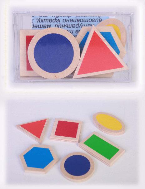 Набір дидактичного матеріалу HEGA Основні геометричні фігури (105) - фото 2