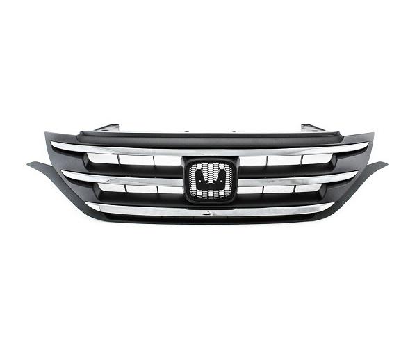 Решетка радиатора AVTM Honda CR-V 2012-2015 без эмблемы Черный (183028990)