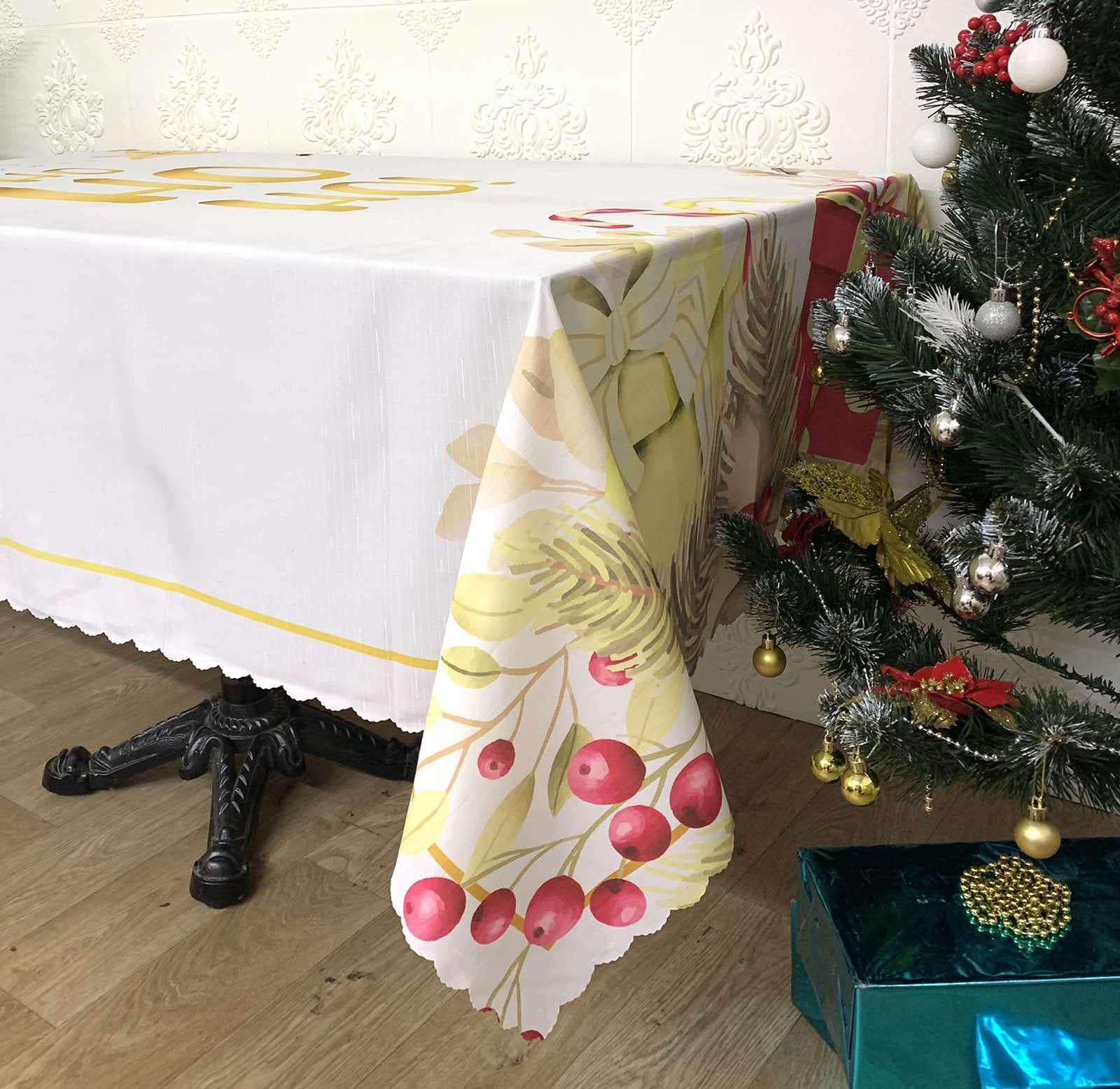 Скатерть Maison Royale новогодняя 160x220 см (Model 019/1 PVS)