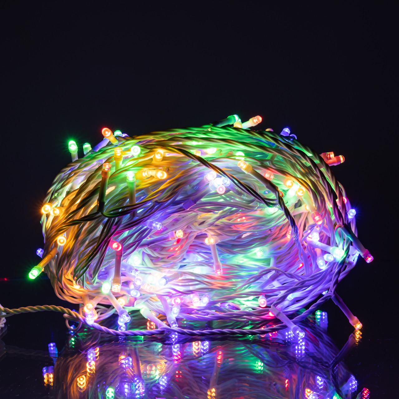 Гирлянда уличная Нить CF300L30MWML 30 м 300 LED Белый/Мультиколор (29912731)
