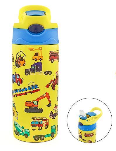 Термос-поильник детский с трубочкой Transport 350 мл (30167) - фото 4