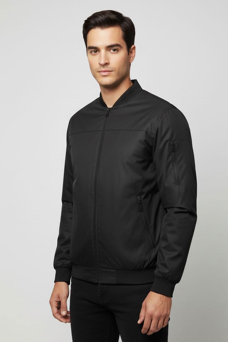 Куртка-бомбер мужская р. 62 Черный (SB-26285-forum-black)