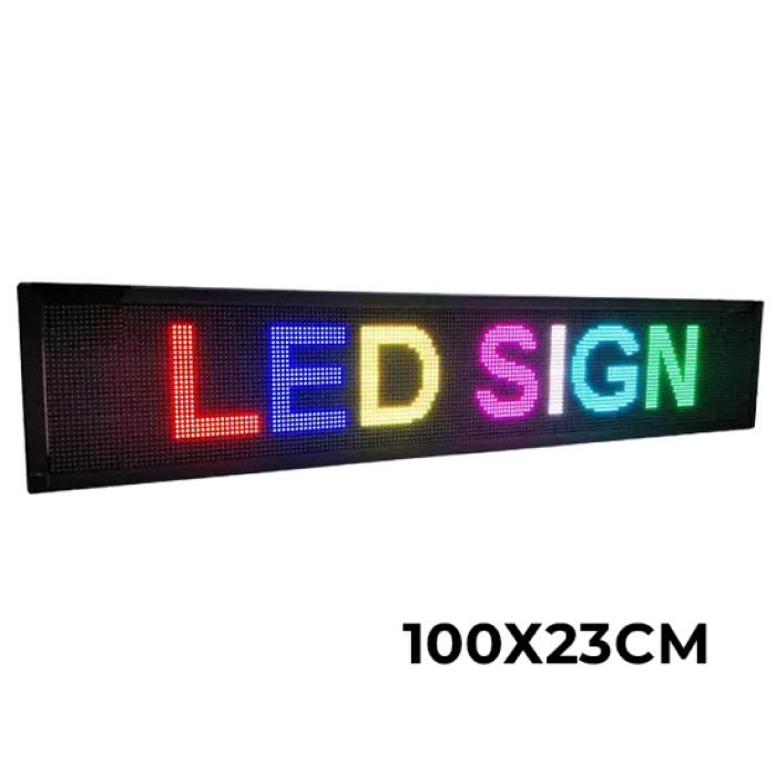 Бигучая строчка внутренняя RGB 100х23 см (23488) - фото 2 Бигучая строчка внутренняя RGB 100х23 см (23488) - фото 2