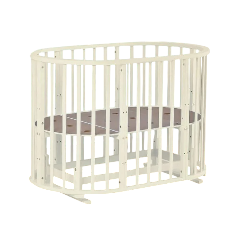 Кровать детская солнышко 8в1 с маятниковым механизмом Бежевый