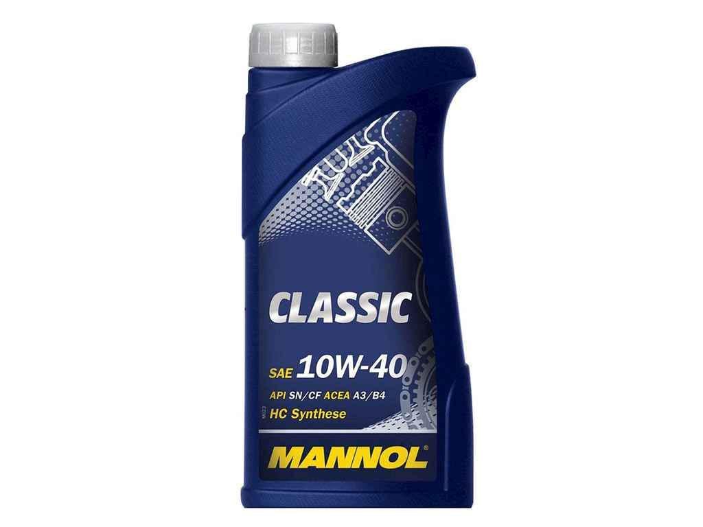 Масло моторне напівсинтетичне MANNOL 10W-40 CLASSIC SAE 1 л (479094)