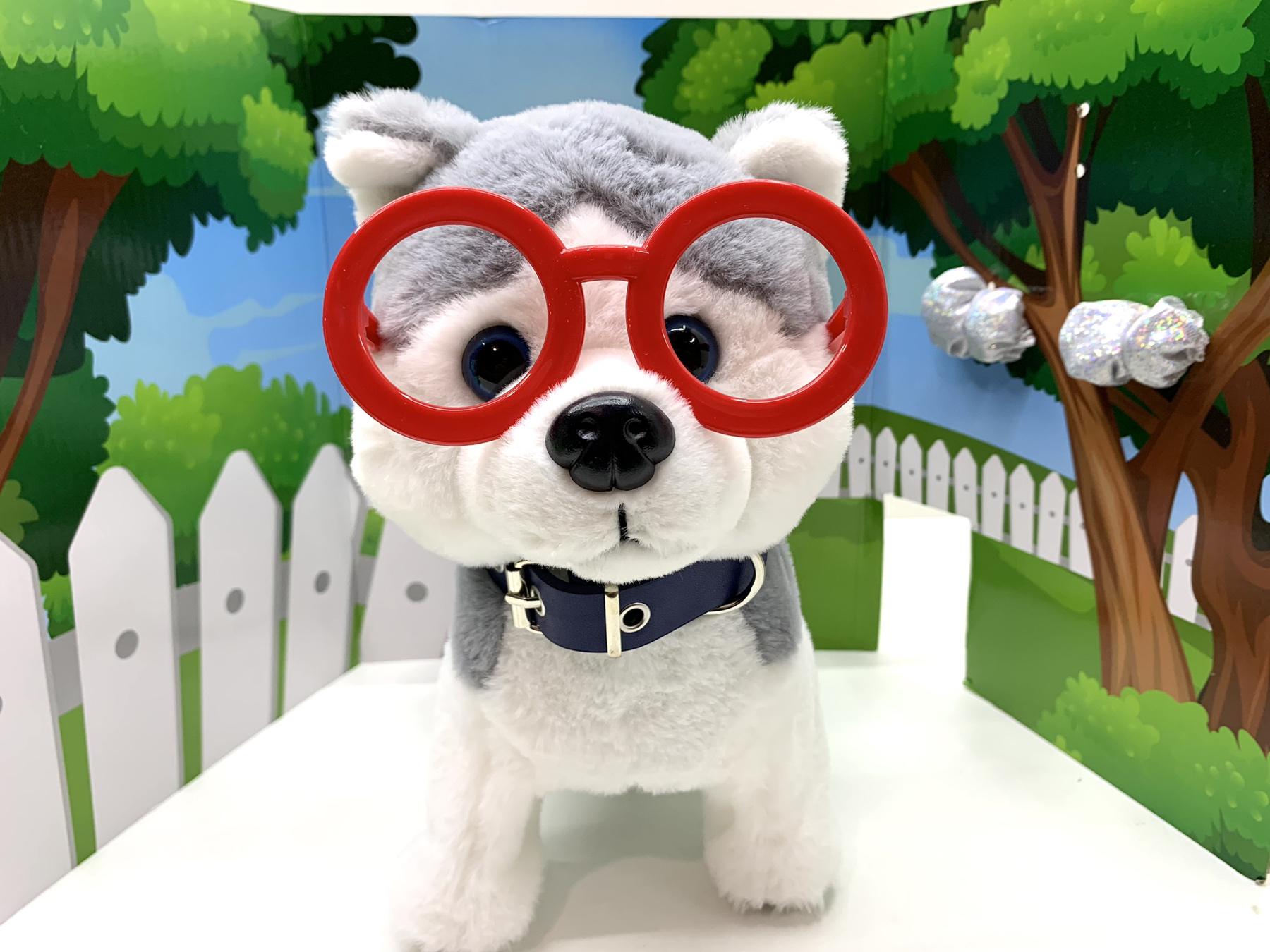 Собачка інтерактивна TK Group Кращий друг повідець з кнопкою/озвучено українською мовою Сірий (C43980) - фото 2 Собачка інтерактивна TK Group Кращий друг повідець з кнопкою/озвучено українською мовою Сірий (C43980) - фото 2