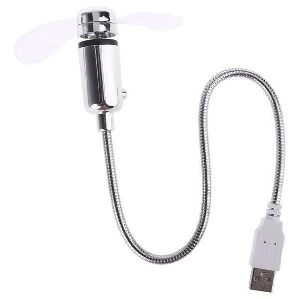 Вентилятор портативний на гнучкій ніжці від USB 30 см (ТТ-80)