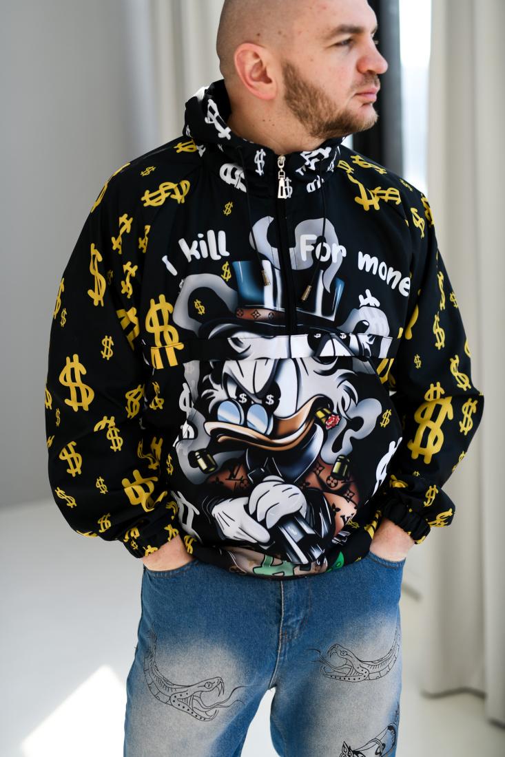 Анорак 49-007 S Чорний (37975) - фото 4 Анорак 49-007 S Чорний (37975) - фото 4