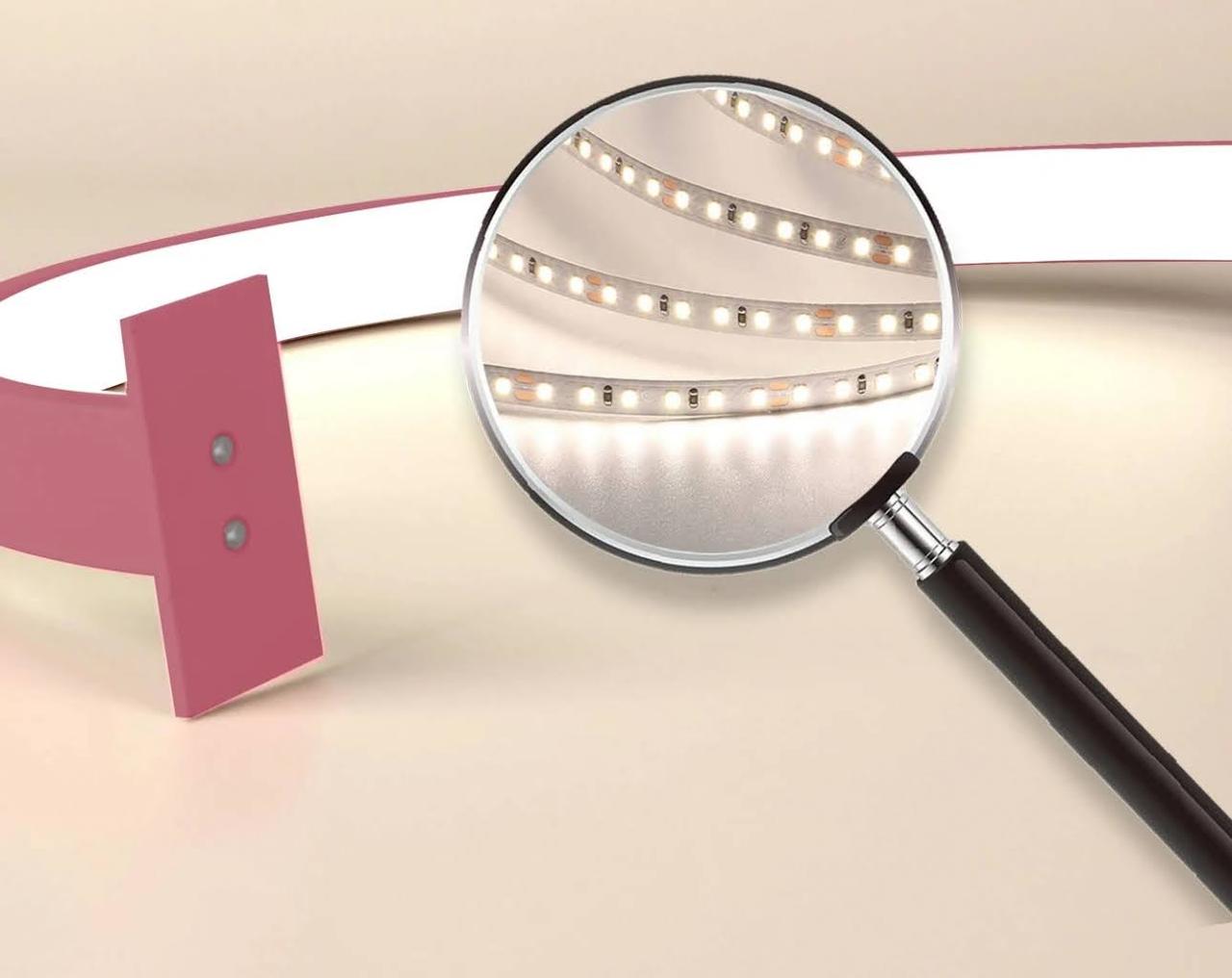 Лампа-півмісяць настільна безтіньова LED М55 56 см 50 Вт Рожевий - фото 2 Лампа-півмісяць настільна безтіньова LED М55 56 см 50 Вт Рожевий - фото 2