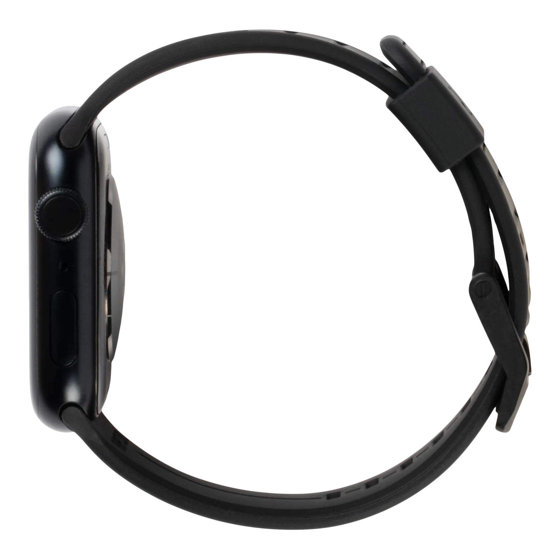 Ремешок UAG Torquay для Apple Watch 45/44/42 мм Black/Army (194112R1404A) - фото 7