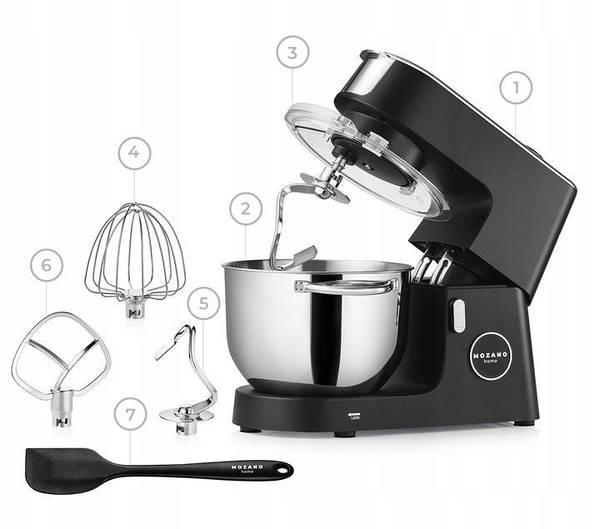 ᐉ Планетарный тестомес с подогревом Mozano Kitchen Advanced 6,2 л
