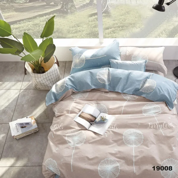 Комплект постельного белья Viluta ранфорс двуспальный (19008)