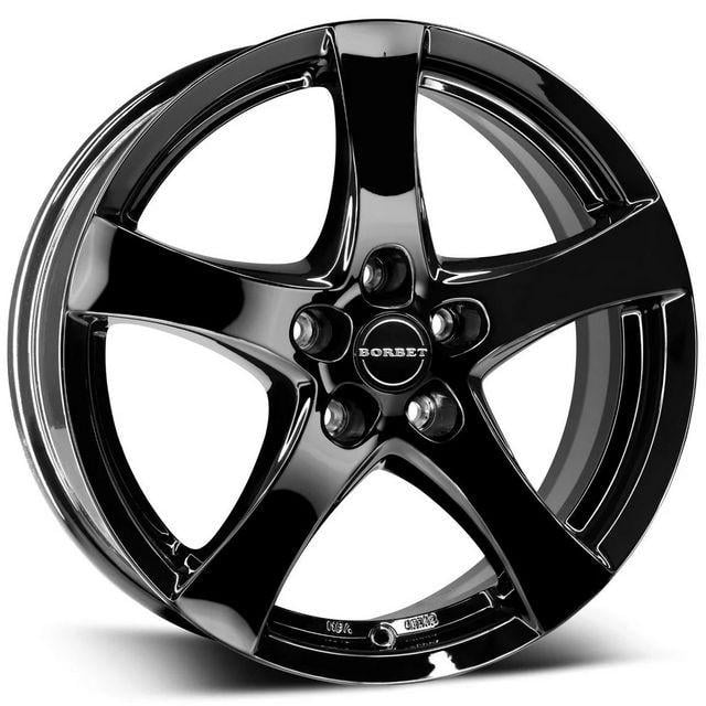 Литі диски Borbet F 6x15 5x98 ET39 DIA64,1 Gloss black