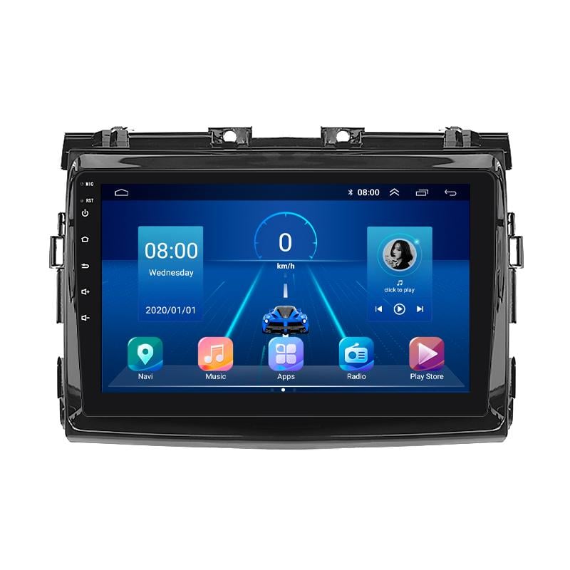 Штатна магнітола 9" Lesko для Toyota Previa III (XR50) 2006-2019 4/64Gb/ 4G/ Wi-Fi/ CarPlay Тойота