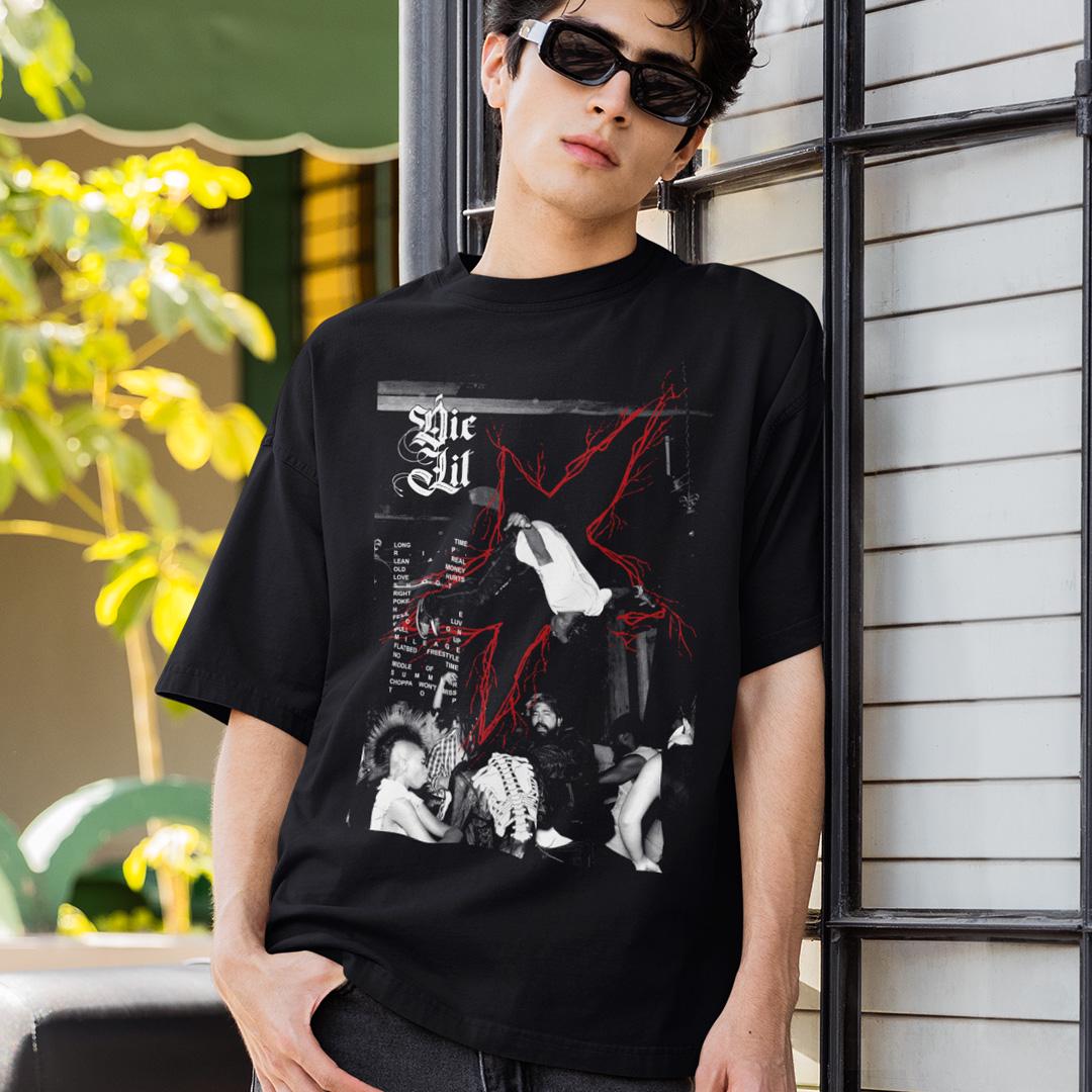 Футболка унисекс Playboi Carti Die Lit 4XL Черный (0000011518) Футболка унисекс Playboi Carti Die Lit 4XL Черный (0000011518)