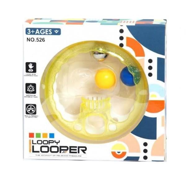 Игрушка антистресс Loopy Looper Желтый - фото 1