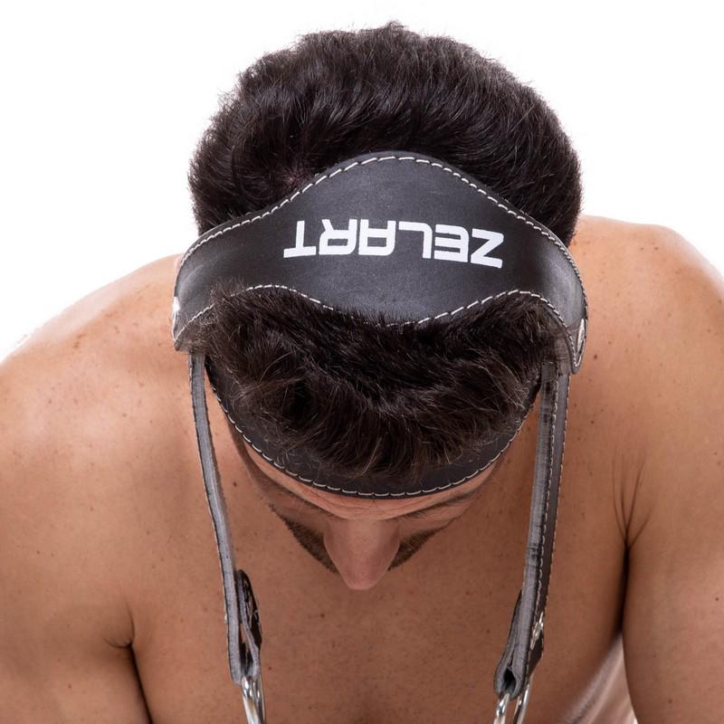 Упряж тренажер для тренування м'язів шиї Zelart SB-165187 Чорний (SB-165187) - фото 4 Упряж тренажер для тренування м'язів шиї Zelart SB-165187 Чорний (SB-165187) - фото 4