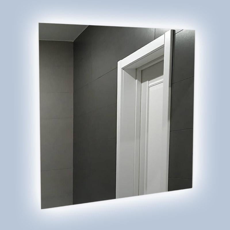 Зеркало в ванную комнату OtragenieUA c подсветкой led квадратное 800х800 мм (L61/5-П)