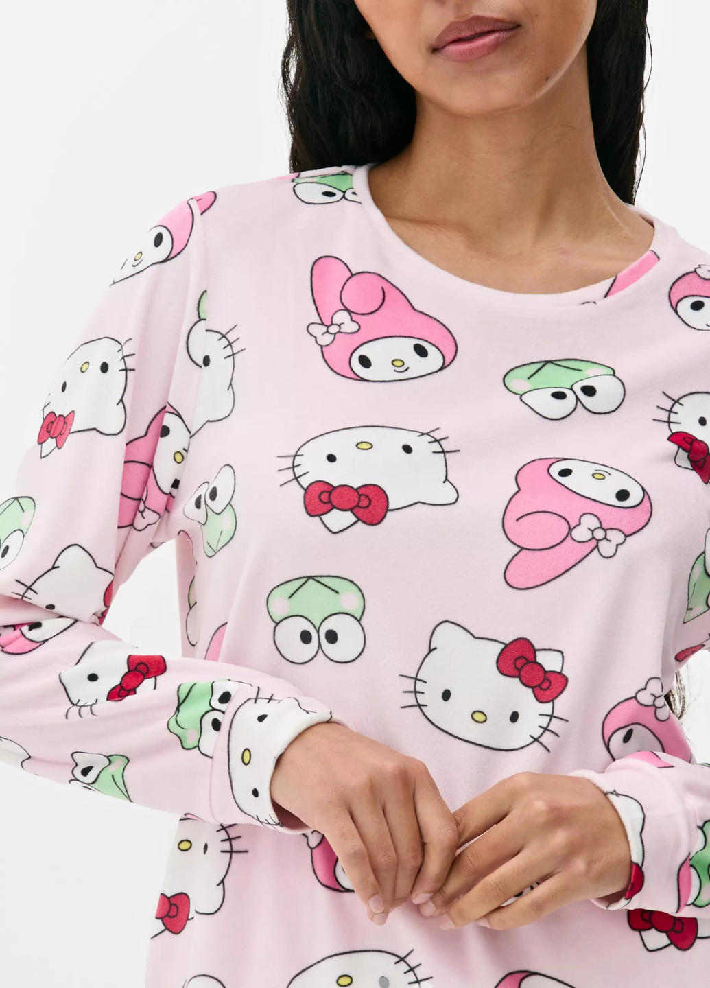 Світшот плюшевий PRIMARK Hello Kitty and Friends XS Молочний (8340) - фото 3 Світшот плюшевий PRIMARK Hello Kitty and Friends XS Молочний (8340) - фото 3
